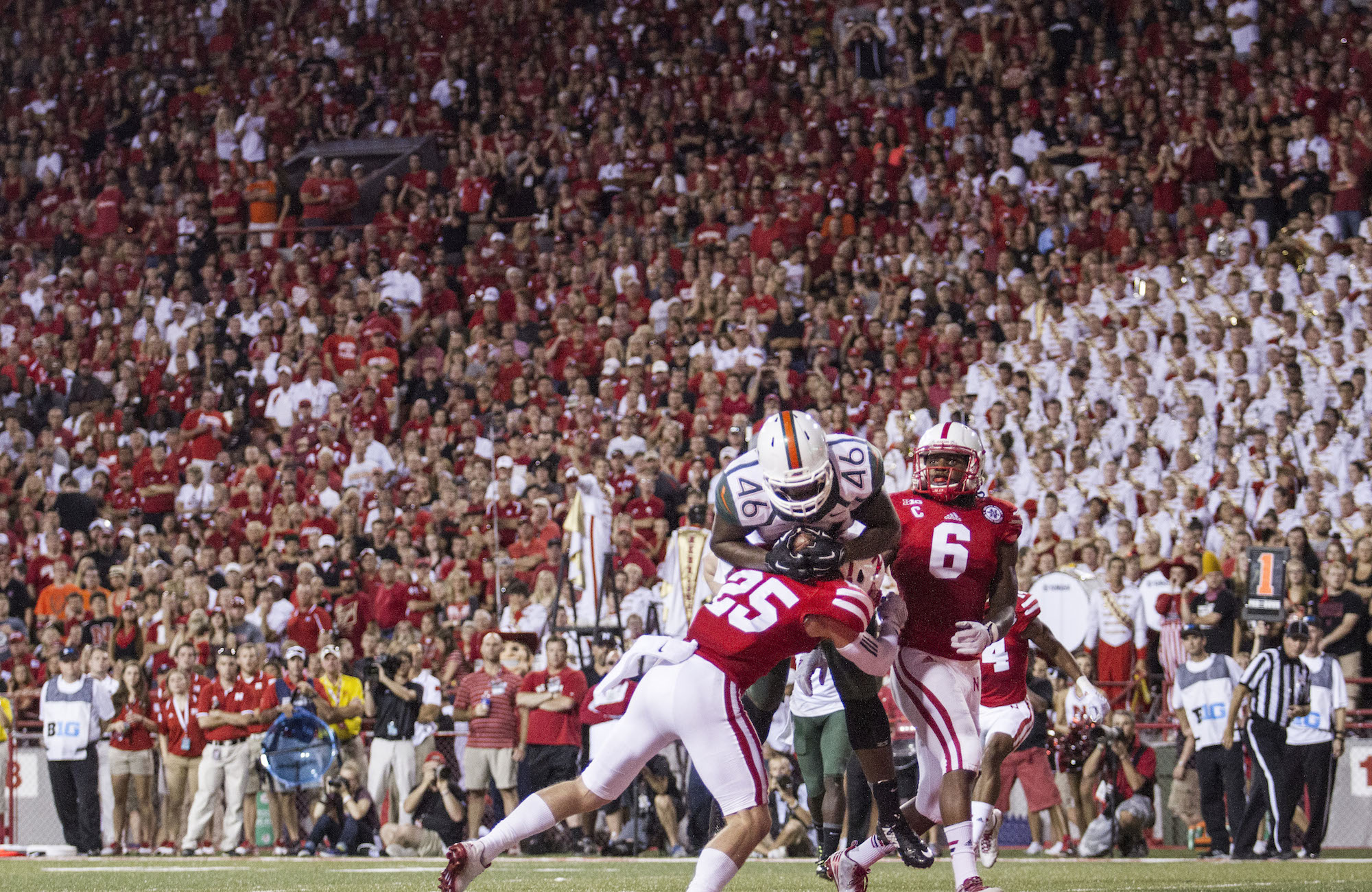 Canes crumble under Nebraska offense The Miami Hurricane