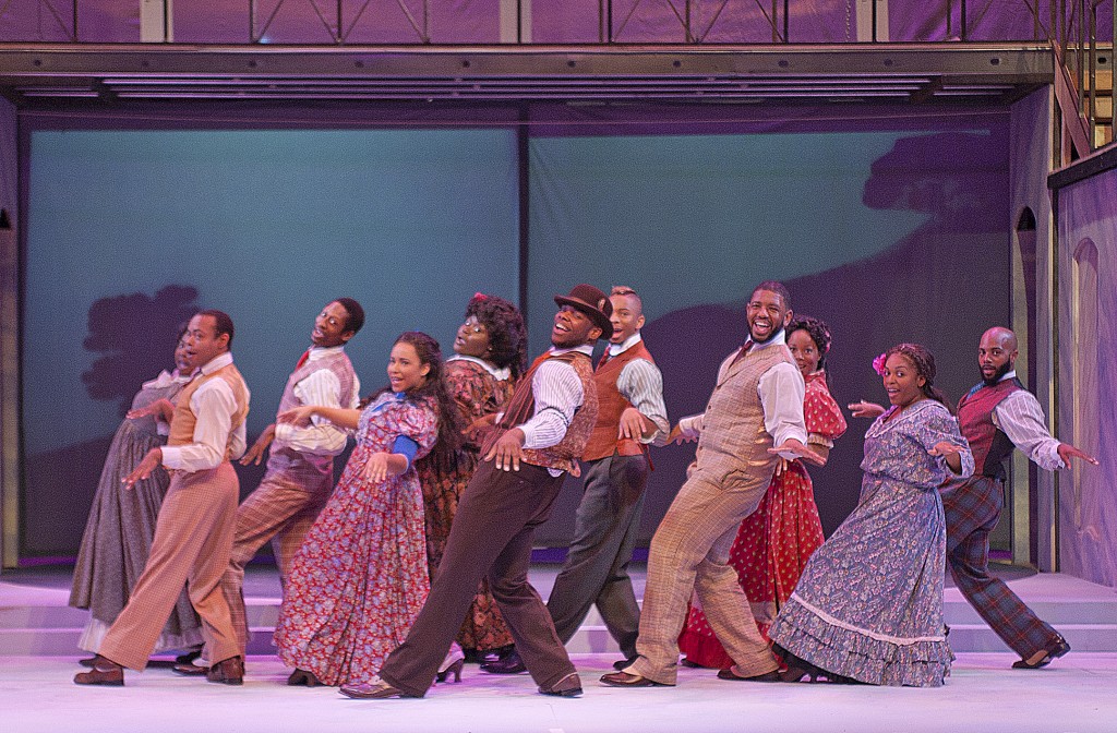 The cast of "Ragtime" playing now through Feb. 22 at Actors’ Playhouse at the Miracle Theatre. // Photo Courtesy George Schiavone