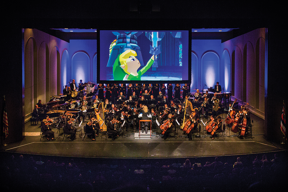 A concert tour themed after the "Legend of Zelda" video game series will take the stage at the Adrienne Arsht Center Saturday evening. Photo courtesy JMPP