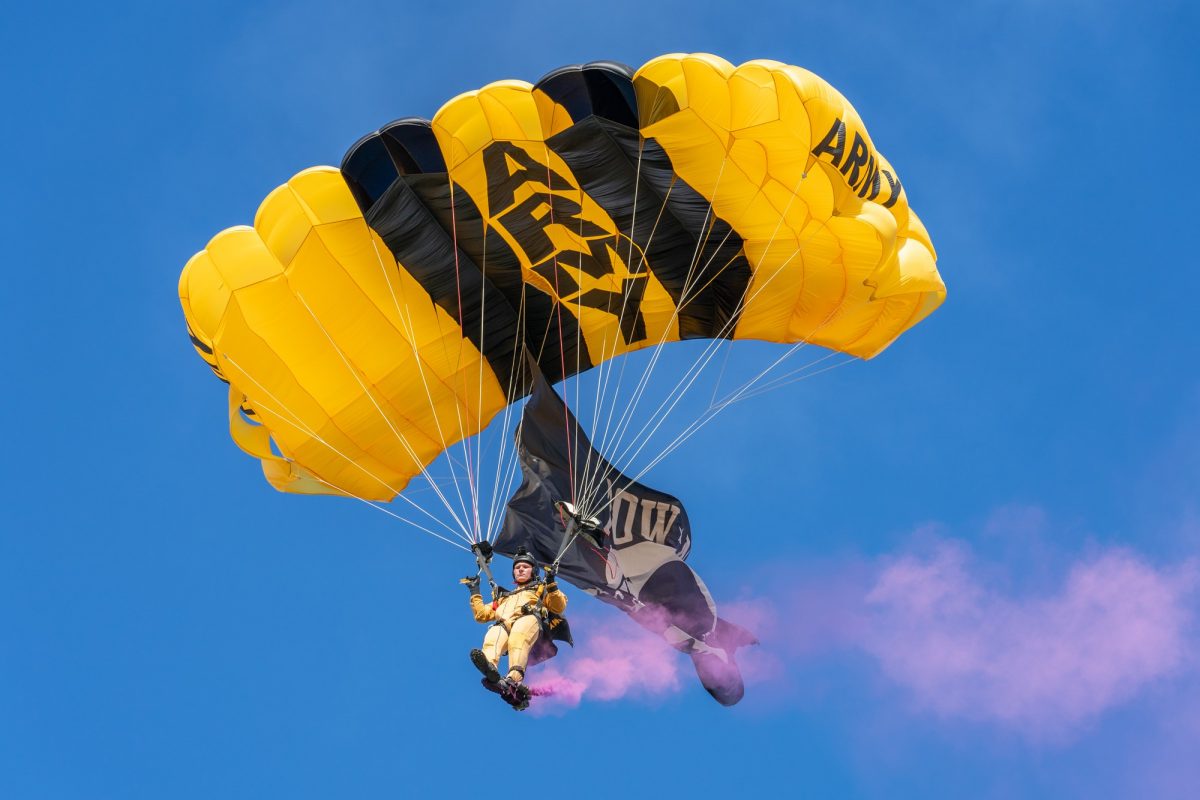 U.S Army Golden Knights Skydiving Team Logo Stickers x2 Parachuting Airborne