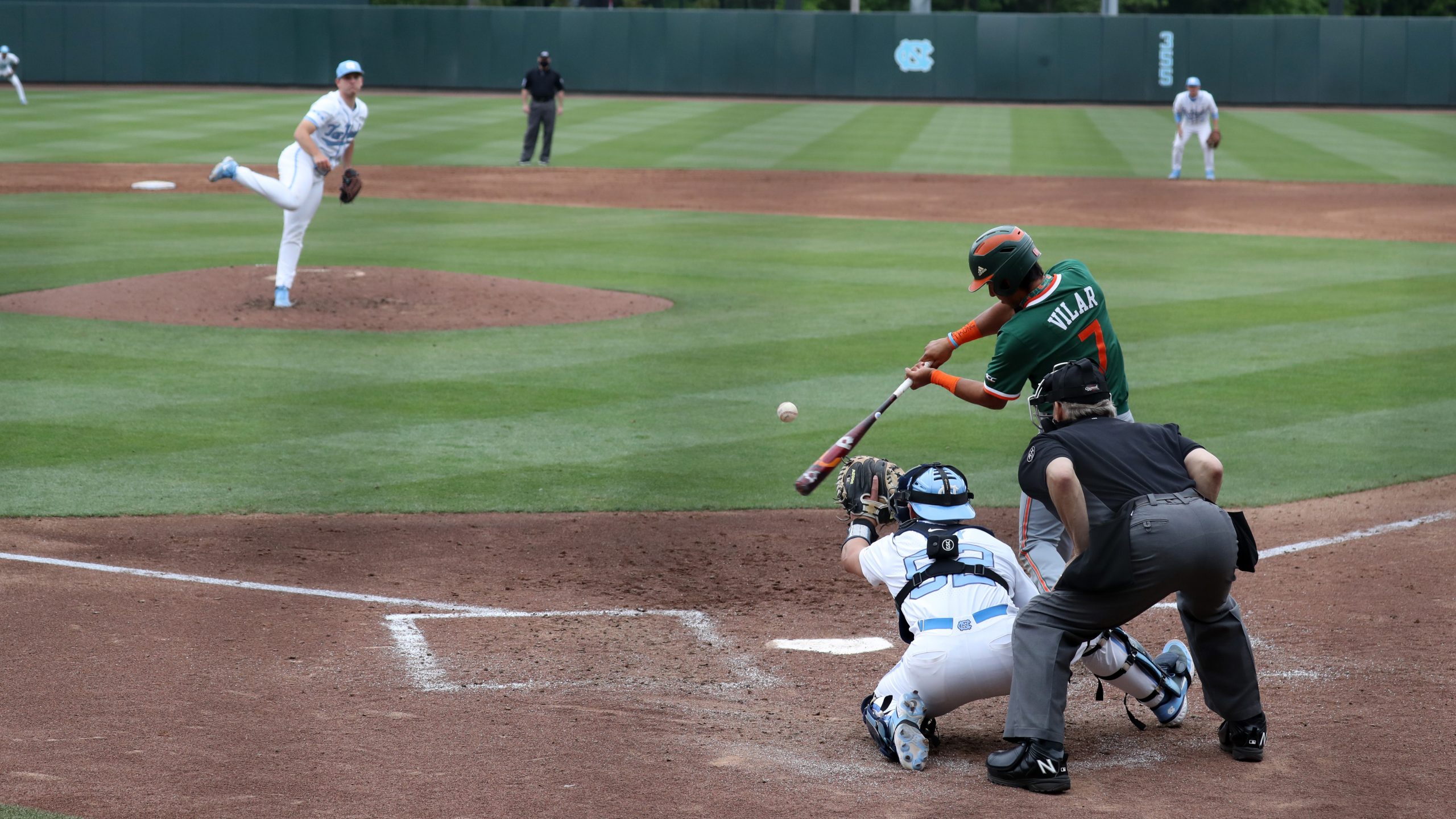 Strong hitting fuels Canes past Tar Heels, DiMare secures 75th win as UM head coach - Vimarsana News
