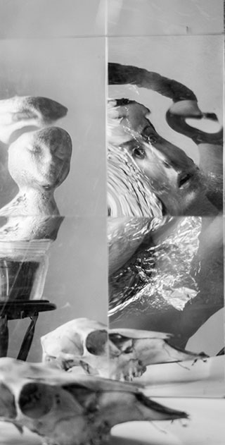 Alyssa Wood (photography), Faces, 2020, carbon pigment print, 24x27
