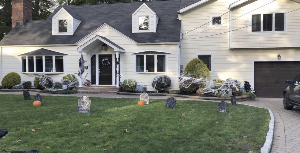 Junior Gabriella Socarras’ house in Tenafly, New Jersey, is ready to go for Halloween night.