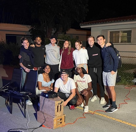 Cast and crew wrap up filming on Nov. 7, 2021