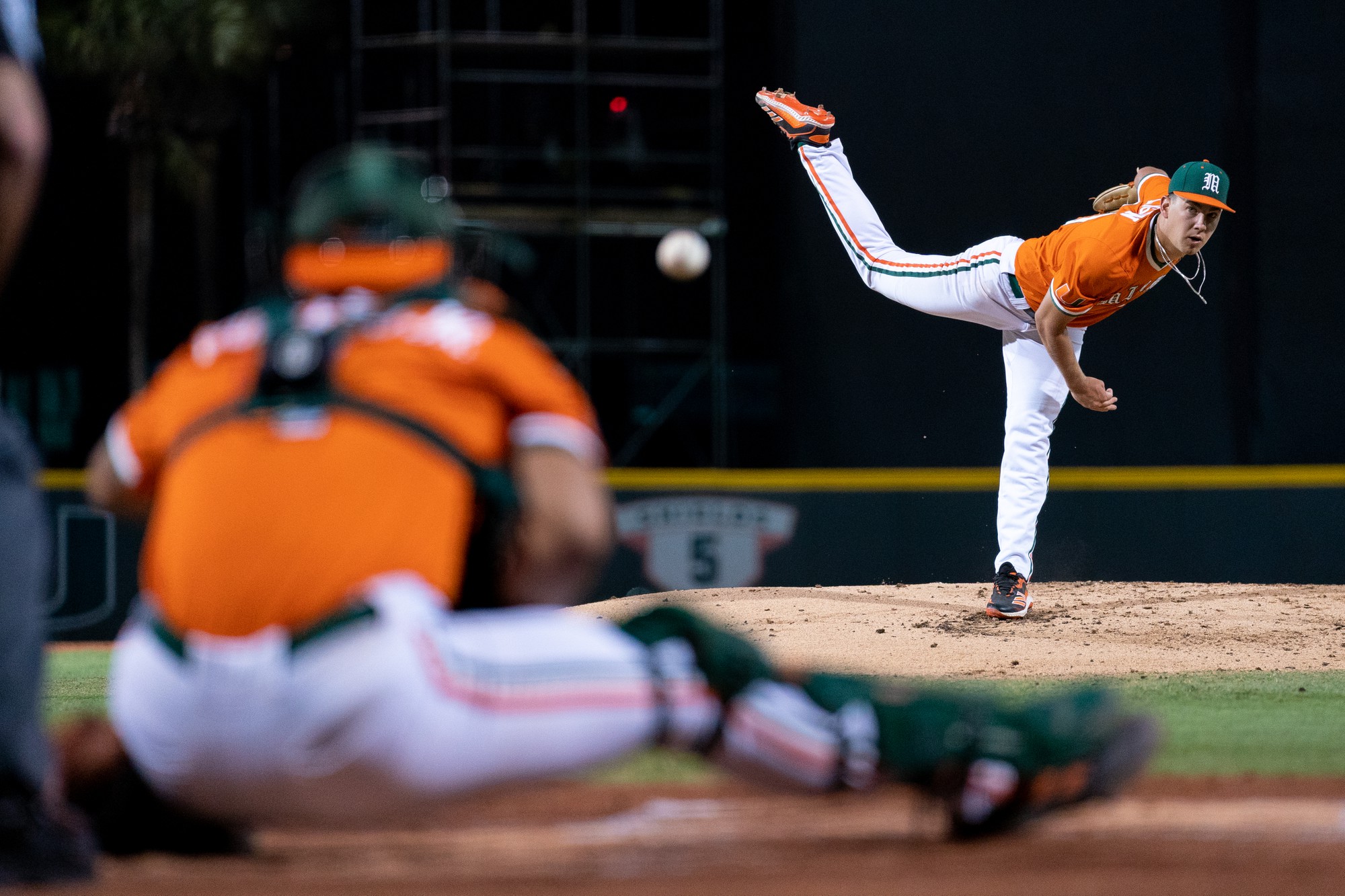 Miami adds flurries of runs, takes ACC opening series over Boston College