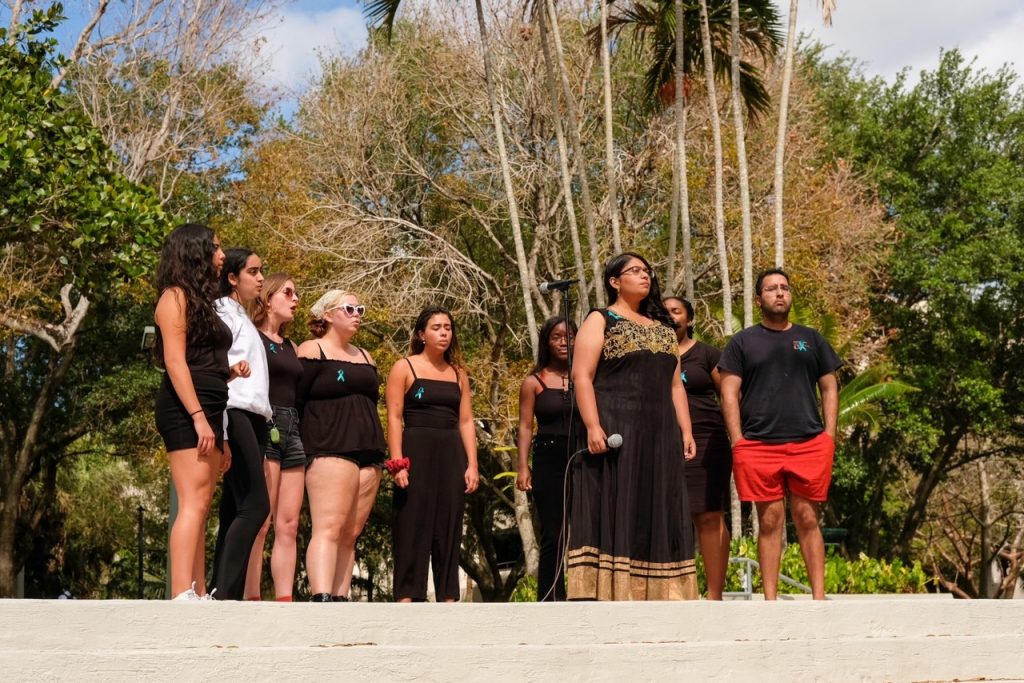 The UM Tufaan acapella group performs on April 11.