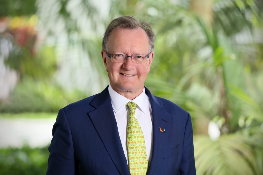 Dean John Quelch is set to resign at the end of the 2022 calendar year. // credit: University of Miami