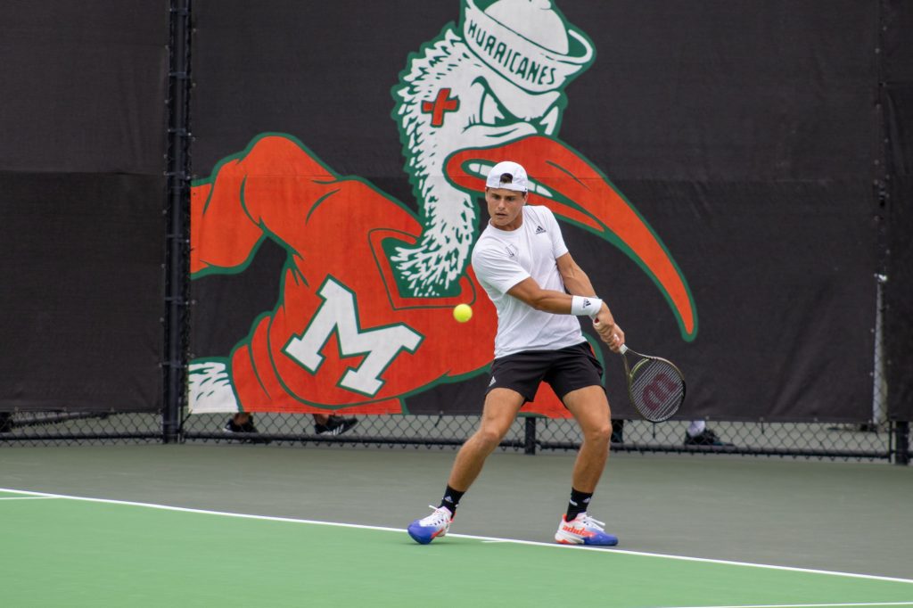 Miami men’s tennis collects two sweeps over the weekend The Miami